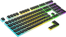 Pudding PBT Keycaps | 112 Double Shot Translucent ANSI US & ISO Layout | picture