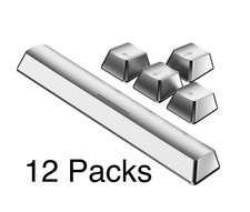 12x North Key Pack Silver Metallic: PVC Flexible Design Computer Acce NIB picture