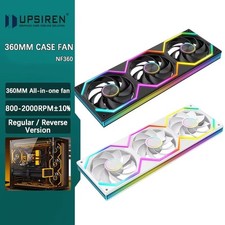UPSIREN NF360 360mm All-in-One ARGB Case Fan PWM Motherboard Sync picture