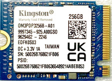 Lot of 100 New pull Open Box Kingston 256GB 2230 SSD M.2 NVMe Steam Deck Surface picture