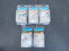 Ideal RJ-45 High Speed 25 Pack Modular Plugs 50µ Gold 85-366 Lot Of 5 RJ45 picture