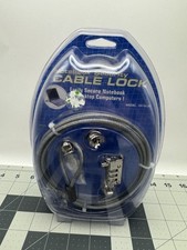 Vintage Dynex Laptop Notebook Maximum Security Cable Lock DX-NL20 New Sealed picture