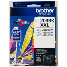 Genuine Brother LC209Bk XXL Black Ink Cartridge for MFC-J5620DW, MFC-J5720 picture