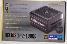 GAMDIAS Helios P2-1000G 1000W ATX3.1 Fully Modular 80 Plus Gold Power Supply picture