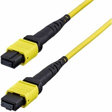 StarTech 2m 6.6ft MTP®/MPO Fiber Optic Cable 12F Type-B OS2 Single Mode picture