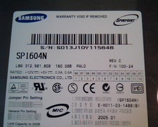 Hard Disk Drive IDE Samsung Spinpoint SP1604N E-H011-03-1488 Rev C  picture