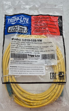 Tripp Lite N010-025-YW Cat5e (350 MHz) 25ft RJ45 Molded Cross-Over Cable picture
