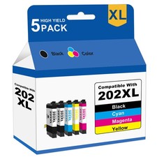 T202 XL 202XL Ink Cartridges forEpson 202 XL Ink for Expression WF-2860 XP-5100 picture