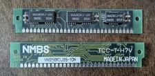 Lot of 2 - Vintage NMBS TCC-T-H7V - MM256K0J9S-10H Memory Japan 8MB picture