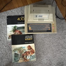 Atari 400 Vintage Computer With Manuals picture