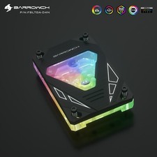 Barrowch CPU Water Block for AMD RYZEN 3 5 7 9 AM4 AM5 AM3 5v aRGB FBLTGA-04N picture
