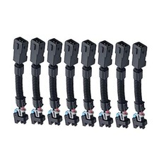 8pcs LS1 LS6 LT1 EV1 Injector Harness，Pigtails to Multec LQ4, LQ9 4.8 5.3 6.0 picture