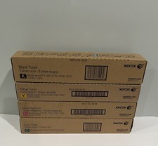 Xerox WorkCentre 7225 7120 006R01457 006R01458 006R01459 06R01460 Toner Crtg Set picture