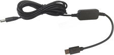 Baby Car Camera USB Powered Adapter,Baby Car Camera Cable(Type C) DC5521 to USB picture