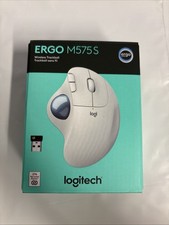 Logitech ERGO M575S Wireless Bluetooth Ergonomic Trackball Mouse Smooth Quiet picture