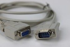 2 X 6 ft DB9 Serial RS-232 Cable – Male to Female – 9-Pin Straight Through picture