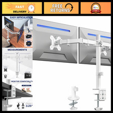 Dual Monitor Desk Mount for 13-30