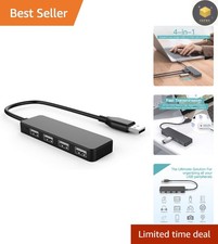 Plug and Play USB Hub - 4 Ports for Superior Connectivity with Heat Resistance picture