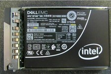 375GB Intel SSD U.2 P4800x SERIES Optane NVME/PCIE SSDPE21K375GAT DELL EMC- picture