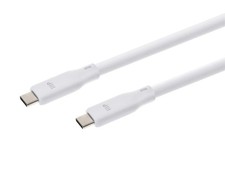 Monoprice USB4 Gen 2 Silicone Cable 6ft White picture