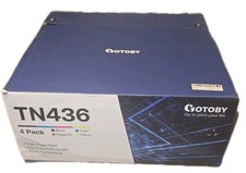 4-Pack GOTOBY TN436 Black & Color (C/M/Y) High Yield Toner Cartridge for Brother picture