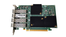 NetApp X1135A Quad Port 32Gb SFP PCIe Fibre Channel HBA 111-03648+A0 w/ SFPs picture