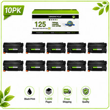 10X High Yield 125 Toner Cartridge for Canon ImageClass LBP6000 LBP6040 MF3010 picture