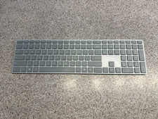 Microsoft Surface Keyboard 1742 Bluetooth Wireless Full Size Gray Tested picture