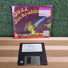 Vintage SUPER RARE Jazz Jackrabbit Epic Megagames IBM PC 3.5” Disks picture