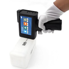 Portable Handheld 12.7MM TIJ Inkjet Printer for Date Barcode QR Label picture