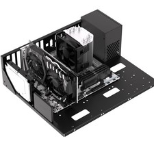 PC Test Bench, Open Air PC Case, ATX Open Frame Computer Chassis, DIY Techbench picture