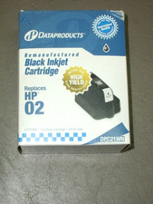 Dataproducts DPC02BKTWNRemanufactured Ink Cartridge Replacement for HP #02 - Blk picture