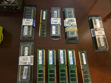 all untested Mixed Brand Desktop RAM DIMM Lot 1GB PC2-5300 ECC KTM-M50/1G + MPNs picture
