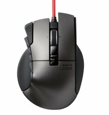 ELECOM gaming mouse DUX wired 14-button 3500dpi hardware macro correspo JAPAN picture