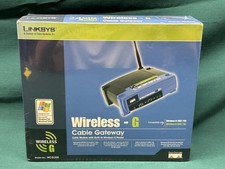NEW/Sealed Linksys Wireless-G Cable Gateway Cable Modem Model # WCG200 (10H) picture
