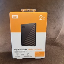 [NEW] - Western Digital My Passport Ultra For Mac 2TB Portable HDD - SILVER picture