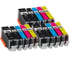 15PK PGI-250XL CLI-251XL Black & Color Combo Ink Set for MG5620 iX6820 MG6620 picture