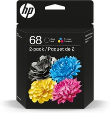 HP68 Original HP 68 Black or Tri-Color Ink Cartridges for Envy 6152e 6552e 6155e picture