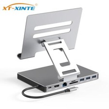 USB-C Hub Stand Docking Station Multiport Adapter with 4K@60Hz HDMI-Compatible picture