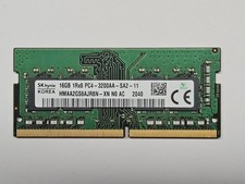 SK Hynix 16GB (1 Stick) PC4-25600 DDR4 3200 SODIMM Memory HMAA2GS6AJR8N-XN picture