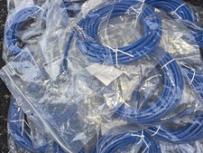 Lot of 20 CAT6 Ethernet Patch Cord RJ-45 LAN Network Cable Blue 10 FT picture