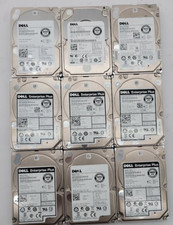 Lot of 9 Dell 900GB 2.5