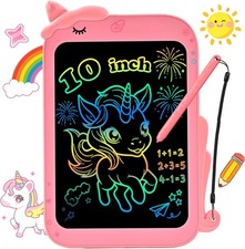 EooCoo LCD Writing Tablet for Kids, Unicorn Toys, 3-8 Years Old Girl Gifts picture