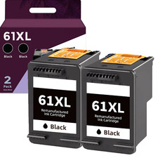 Reman Ink Replacements for HP 61XL Black / Color  Envy 4500 5530 4501 4502 1000 picture