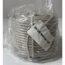Lorex Cat5e Ethernet Network Cable GRAY (30m) NEW picture