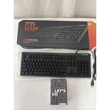 CyberPowerPC NOHI 02 RGB Gaming Keyboard + ELITE M2 Mouse USB Wired Bundle picture