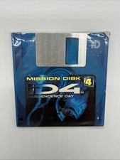 1996 Independence Day ID4 Mission Disc # 4 Floppy Computer Vintage PC picture