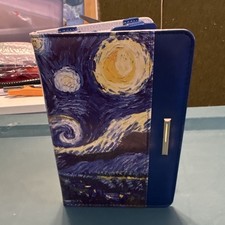 1 Blue Starry Night Folding Folio  Cover w/ Stand for Amazon Kindle Paper white  picture