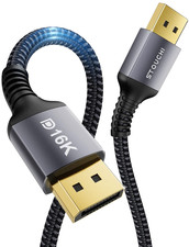 15FT VESA Certified Displayport 2.1 Cable 80Gbps UHBR20 DP Cord picture