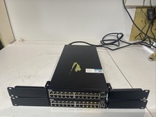 Lot Of 2 Dell X1026P 24-Port PoE Managed Gigabit Ethernet Switch picture